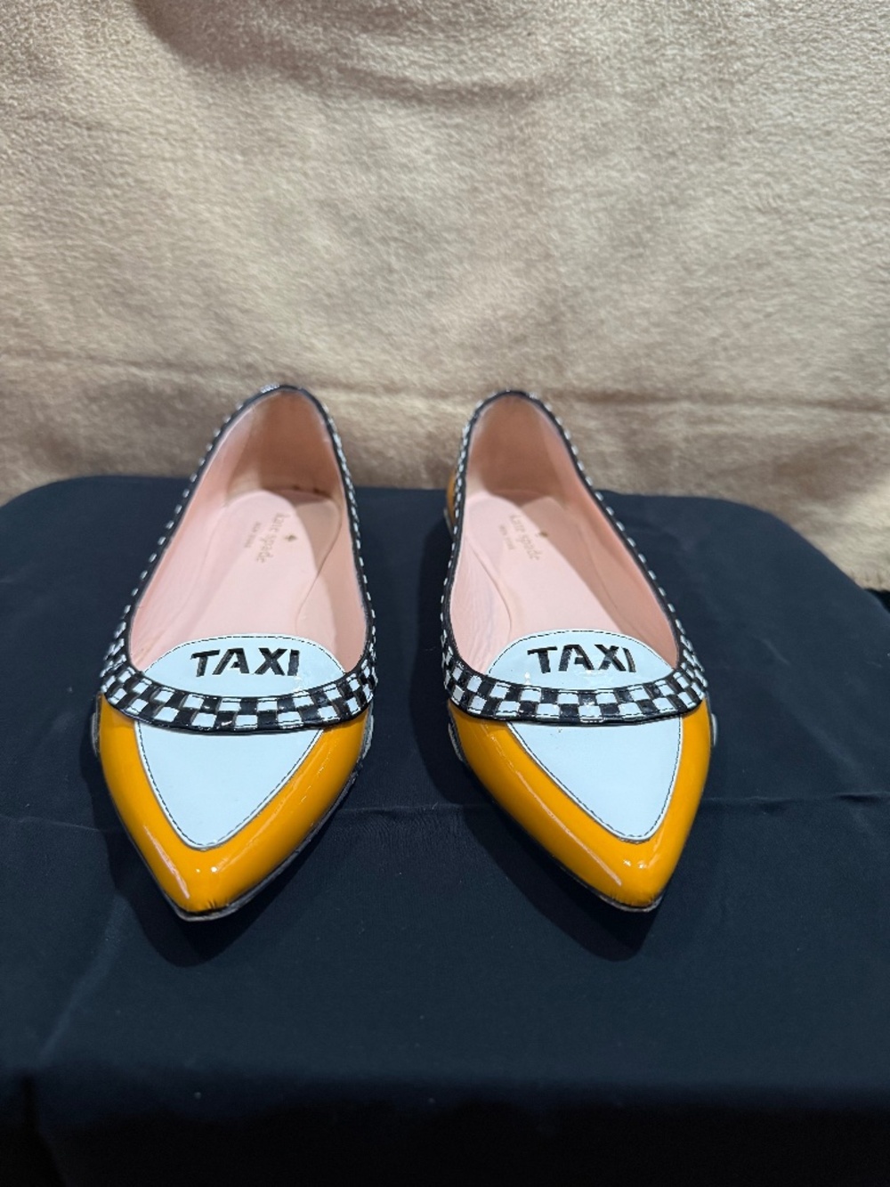Spade New York Go Taxi ballet flats.